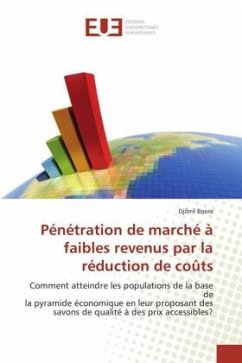 Pénétration de marché à faibles revenus par la réduction de coûts - Boere, Djibril