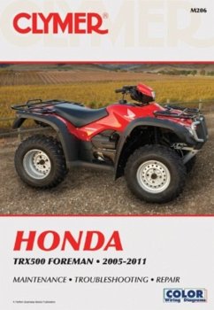 Honda TRX500 Foreman Series ATV (2005-2011) Service Repair Manual - Haynes Publishing