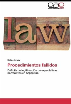 Procedimientos fallidos - Dewey, Matías