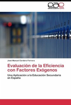 Evaluación de la Eficiencia con Factores Exógenos - Cordero Ferrera, José Manuel