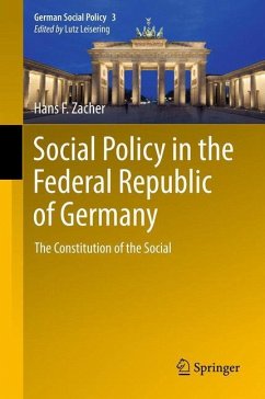 Social Policy in the Federal Republic of Germany - Zacher, Hans F.