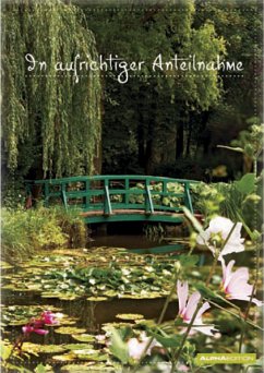 Cover Geschenkheft - In aufrichtiger Anteilnahme - (10,5 x 14,8)