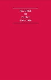 Records of Dubai 1761-1960 8 Volume Hardback Set