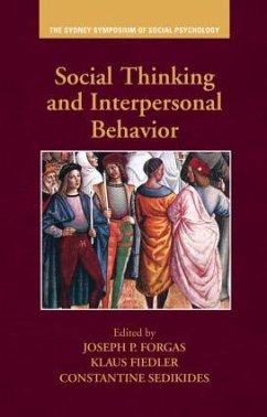 Social Thinking and Interpersonal Behavior