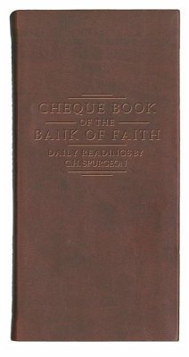 Chequebook of the Bank of Faith - Burgundy - Spurgeon, C. H.