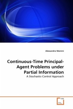 Continuous-Time Principal-Agent Problems under Partial Information - Mainini, Alessandra