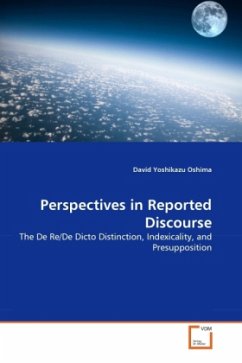 Perspectives in Reported Discourse - Oshima, David Yoshikazu