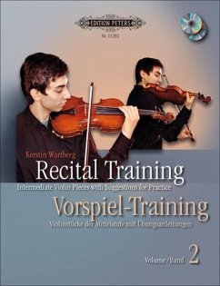 Recital Training Vol. 2 with 2 CDs / Vorspieltraining Band 2 mit 2 CDs - Wartberg, Kerstin