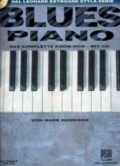 Blues Piano, m. Audio-CD - Harrison, Mark