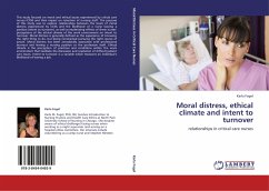 Moral distress, ethical climate and intent to turnover