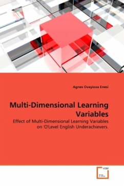 Multi-Dimensional Learning Variables - Enesi, Agnes Ovayioza