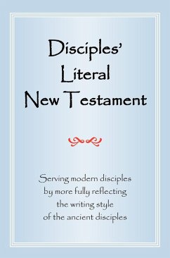 Cover Disciples' Literal New Testament