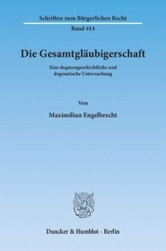 Cover Die Gesamtgläubigerschaft.