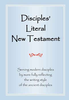Cover Disciples' Literal New Testament