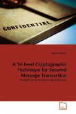 A Tri-level Cryptographic Technique for Secured Message Transaction