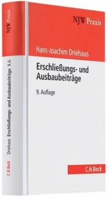 Erschließungs- und Ausbaubeiträge - Driehaus, Hans-Joachim