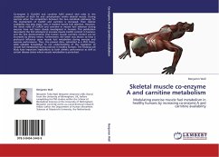 Skeletal muscle co-enzyme A and carnitine metabolism