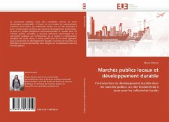 Marchés publics locaux et développement durable - Chalard, Maud