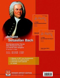 Cover Das Wohltemperierte Klavier / 2Bde.