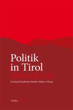 Cover Politik in Tirol - Jahrbuch 2012
