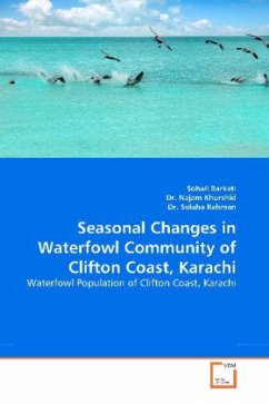 Seasonal Changes in Waterfowl Community of Clifton Coast, Karachi - Barkati, Sohail;Khurshid, Najam;Rahman, Solaha