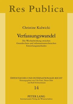 Verfassungswandel - Kulwicki, Christine