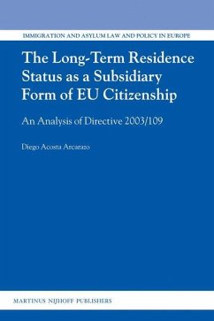 The Long-Term Residence Status as a Subsidiary Form of EU Citizenship - Acosta Arcarazo, Diego