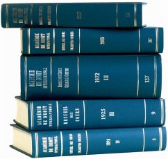 Recueil Des Cours, Collected Courses, Tome/Volume 347 - Académie de Droit International de la Ha