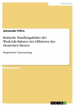 Kritische Handlungsfelder der Work-Life-Balance bei Offizieren des Deutschen Heeres - Pillris, Alexander