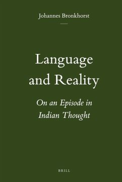 Language and Reality - Bronkhorst, Johannes