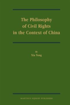 The Philosophy of Civil Rights in the Context of China - Yong, Xia