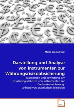 Darstellung und Analyse von Instrumenten zur Währungsrisikoabsicherung - Baumgärtner, Marco