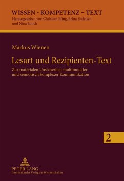 Lesart und Rezipienten-Text - Wienen, Markus