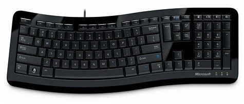 Microsoft Comfort Curve Keyboard 3000 kabelgebundene Tastatur schwarz -  Portofrei bei bücher.de kaufen
