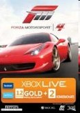 Xbox Live Gold 12+2 Monate - Forza Motorsport 4 Edition