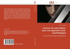 Lectures de Leïla Sebbar: pour une approche socio-psychologique - Wahbi, M'hamed