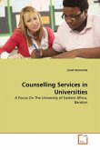Counselling Services in Universities