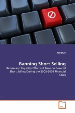 Banning Short Selling - Dürr, Rolf