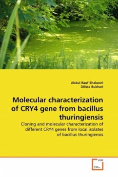 Molecular characterization of CRY4 gene from bacillus thuringiensis - Shakoori, Abdul Rauf;Bukhari, DilAra