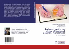 Excipients used in the design of lipidic and polymeric microspheres