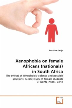 Xenophobia on female Africans (nationals) in South Africa - Kanjo, Rosaline