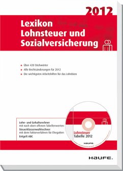 Cover Lexikon Lohnsteuer und Sozialversicherung 2012
