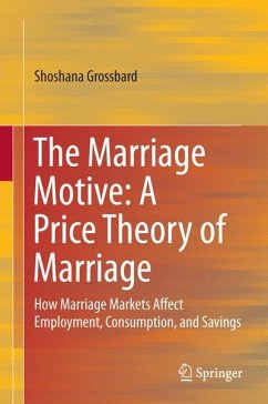 The Marriage Motive: A Price Theory of Marriage - Grossbard, Shoshana