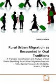 Rural Urban Migration as Recounted in Oral Traditions