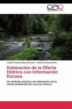Estimación de la Oferta Hídrica con Información Escasa - Otaya Burbano, Leodán Andrés;Bustamante, Guillermo