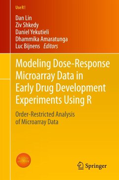 Modeling Dose-Response Microarray Data in Early Drug Development Experiments Using R