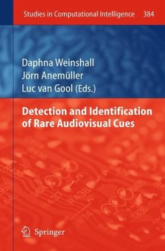 Detection and Identification of Rare Audio-visual Cues