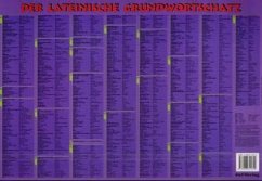 Der Lateinische Grundwortschatz, Laminat (A3)