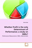 Whether Profit is the only Determinant of Performance; a study on SMEs?