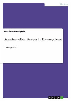 Cover Arzneimittelbeauftragter im Rettungsdienst